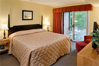 A master bedroom at The Summit Resort